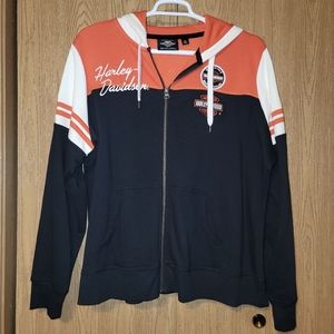 Authentic Harley Davidson Womens 3XL Zip Up